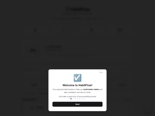 HabitFlow screenshot