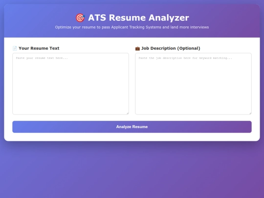 Resume Helper screenshot