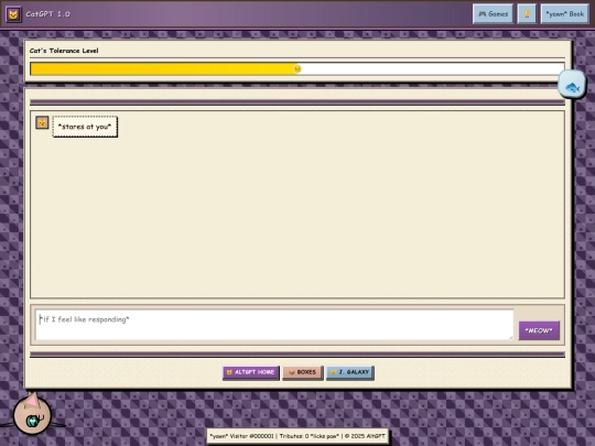 catgpt1.0 screenshot