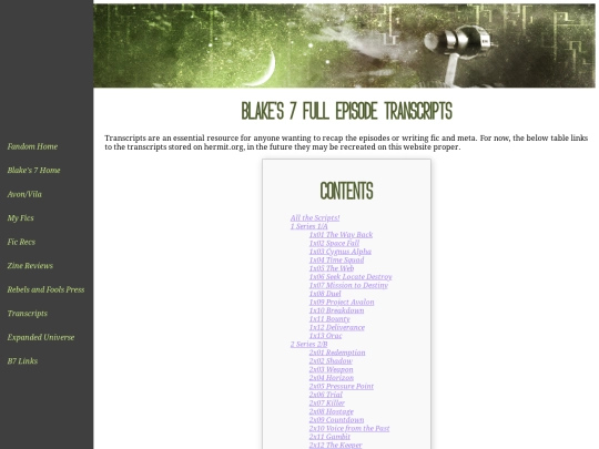 fandom/b7/b7_transcripts screenshot
