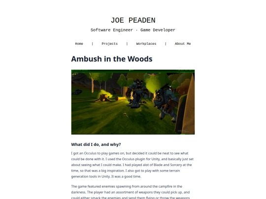 projects/ambush screenshot