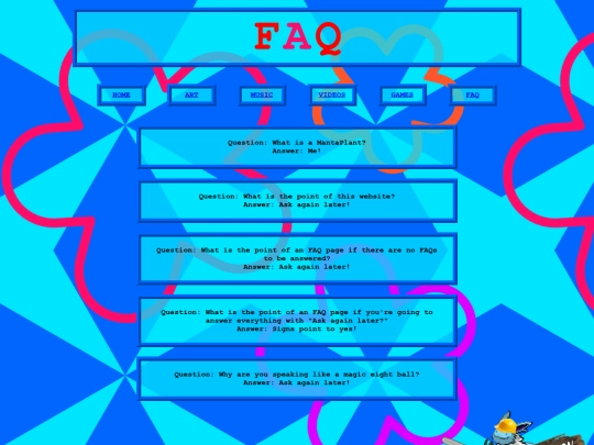 faq screenshot