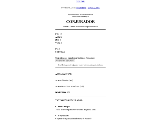 CONJURADOR screenshot