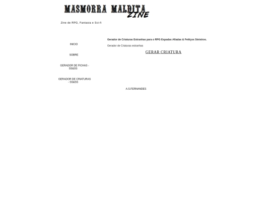 gerarcriatura screenshot