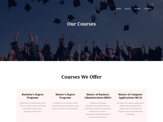 course screenshot