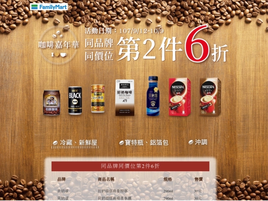 2018_coffeesale screenshot