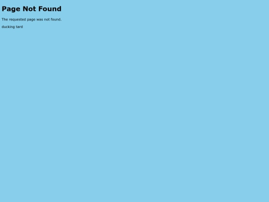 not_found screenshot
