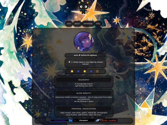 astro screenshot