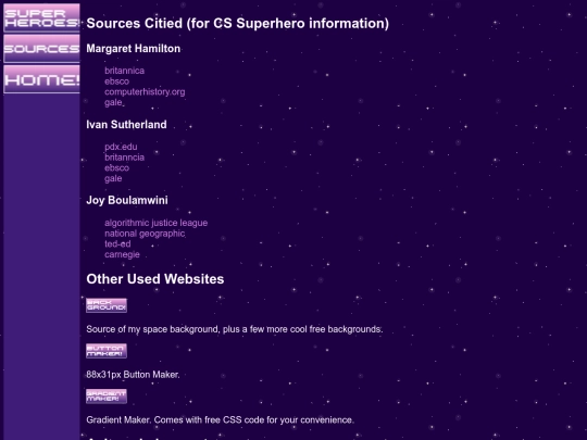 sources screenshot