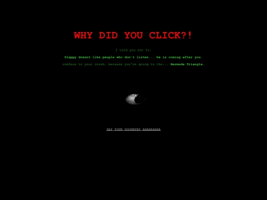 warning screenshot