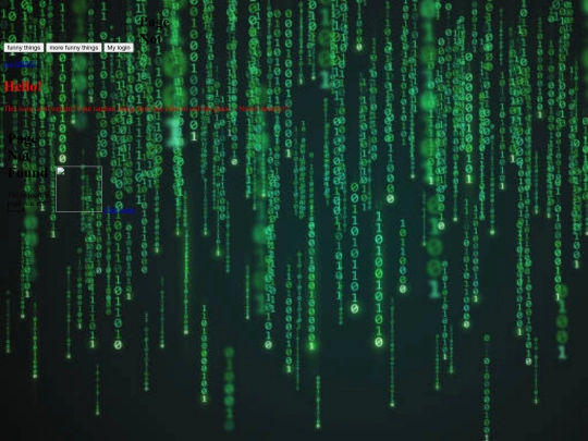 Neon's neocity screenshot