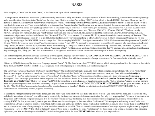 Dictionary/definition-of-basis screenshot