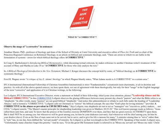 a-corrective screenshot