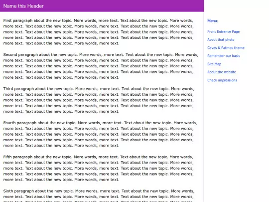 blank-right-navig screenshot