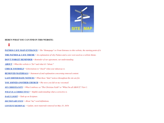 sitemap screenshot