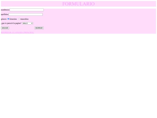 FORMULARIO screenshot