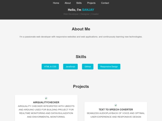 myproject/portfolio/portfolio screenshot