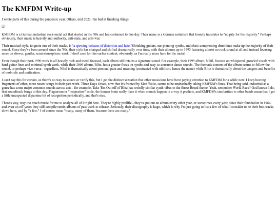 oldassets/KMFDM screenshot