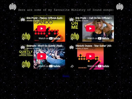 coverletter/ministry screenshot