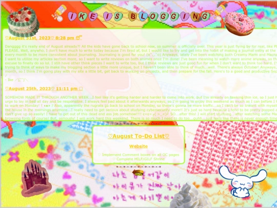 BloggingAug23 screenshot