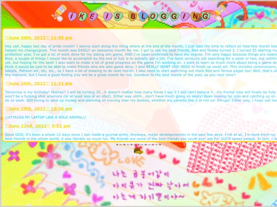 BloggingJun22 screenshot