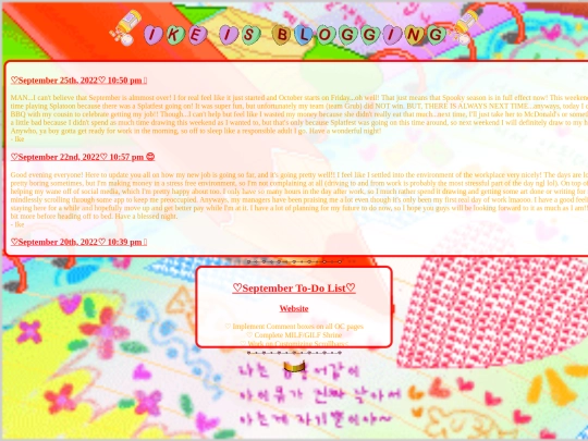 BloggingSep22 screenshot