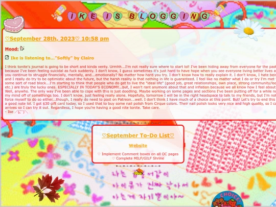 BloggingSept23 screenshot