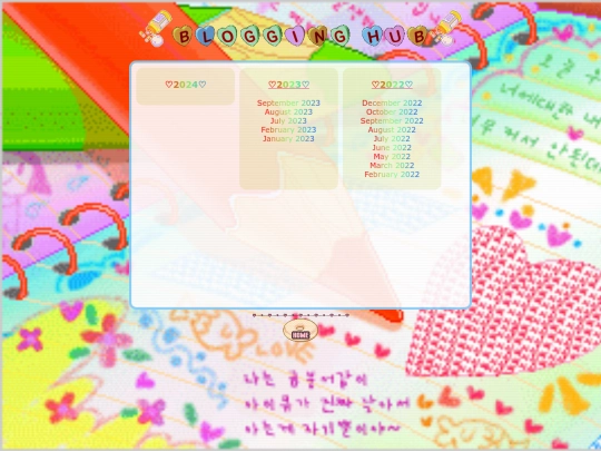 Blogginghub screenshot