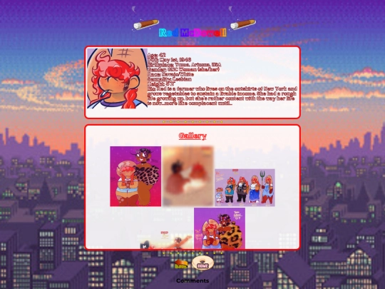 Red screenshot