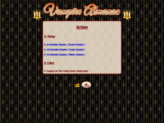 VampireAlmanac screenshot