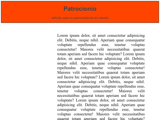 Home/atividades/Atividade5/SecaoPatrocinio/Patrocinio screenshot