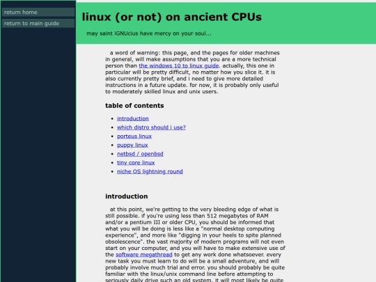 Guide/pIII screenshot