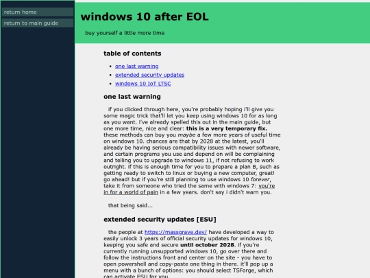 Guide/posteol screenshot