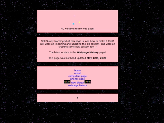 blog screenshot