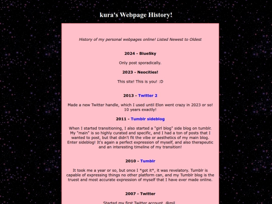 blog/webhistory screenshot