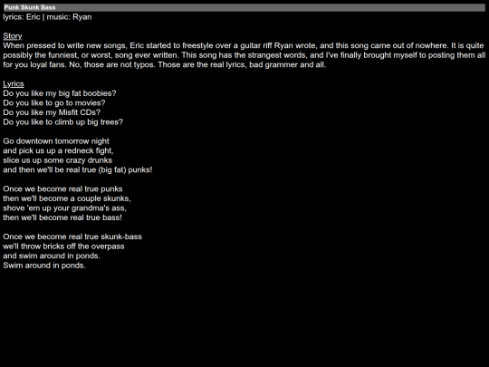 eatf/spunkskunk screenshot