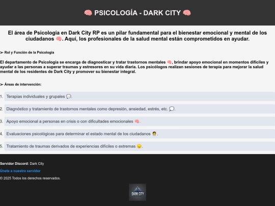 Psicología screenshot