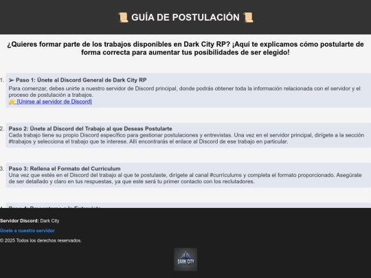 postulacion screenshot