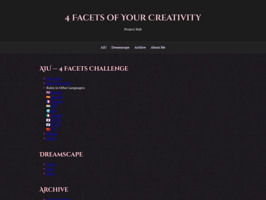 AIU Challenge/aiu_index screenshot
