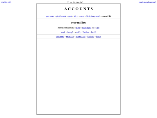 accounts screenshot