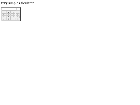 calculator screenshot