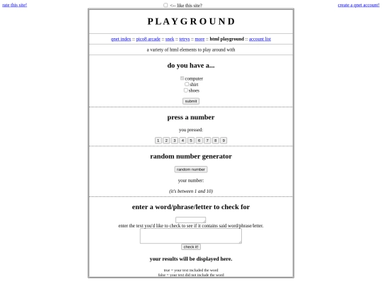 playground screenshot