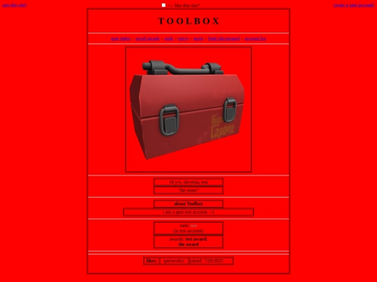 toolbox screenshot