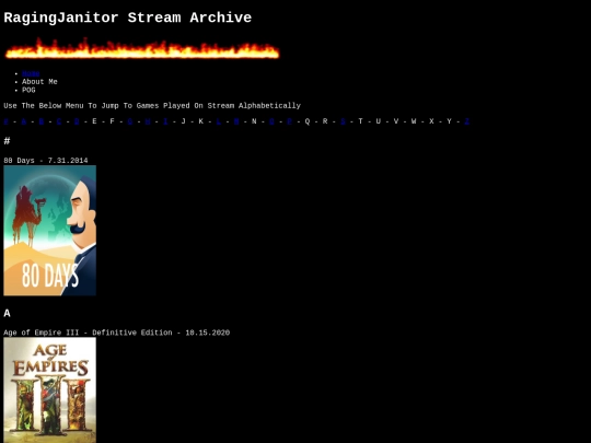Archive screenshot