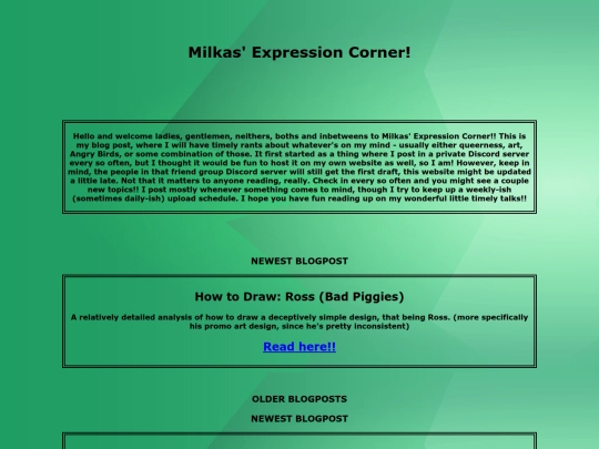 milkas-expression-corner screenshot