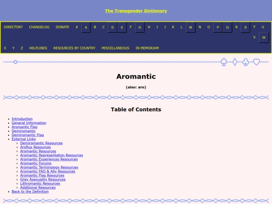 a/aromantic screenshot