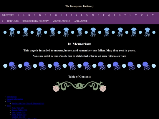 in_memoriam screenshot