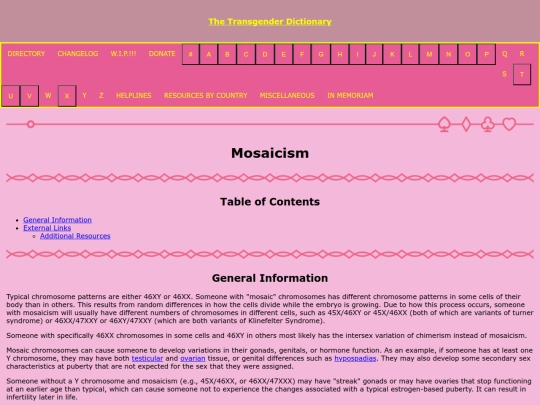 m/mosaicism screenshot