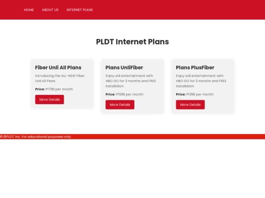 plans screenshot