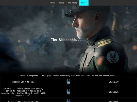 blog screenshot